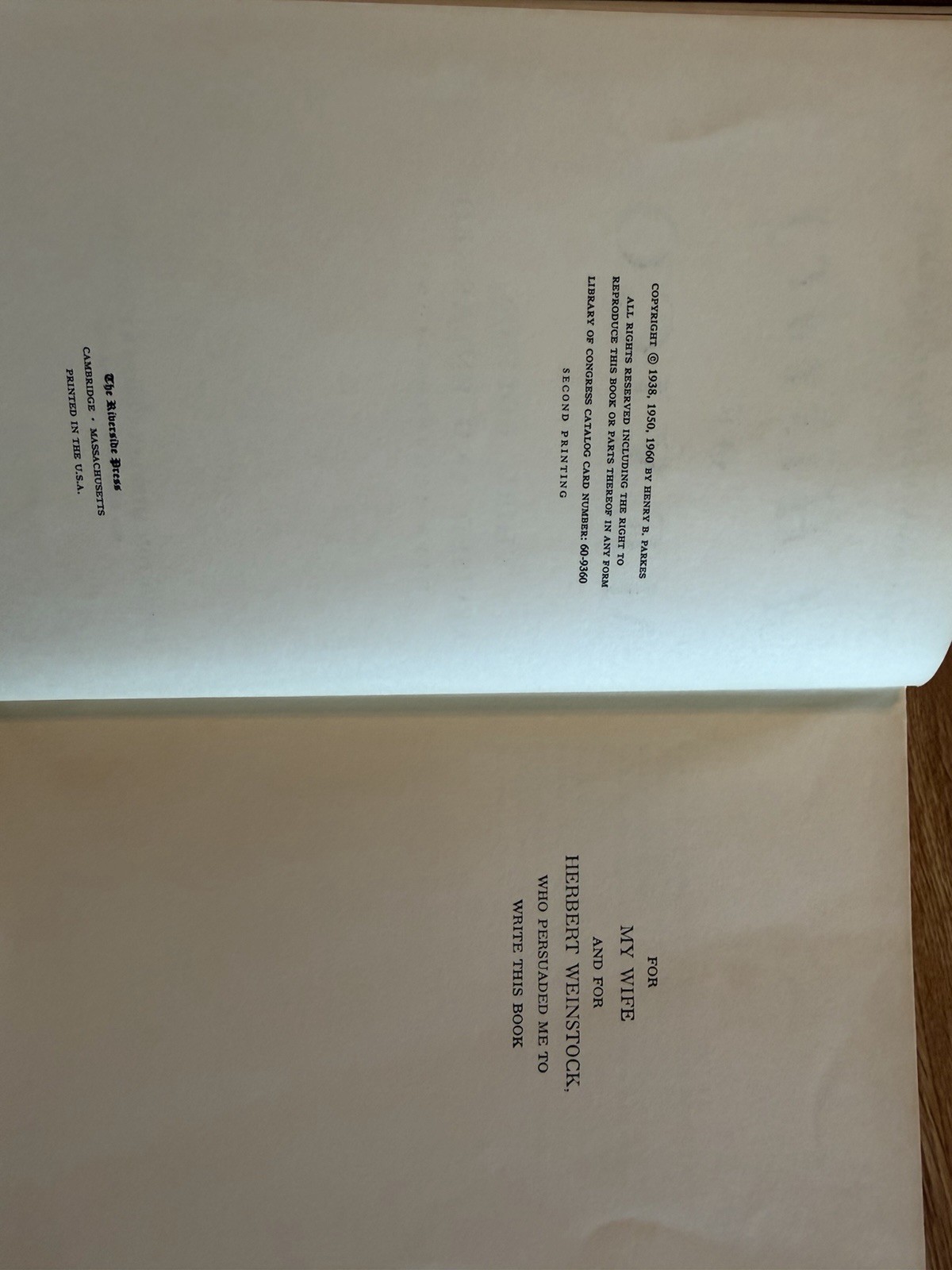 A History of Mexico by Parkes, Henry B. Hardcover Book 1960