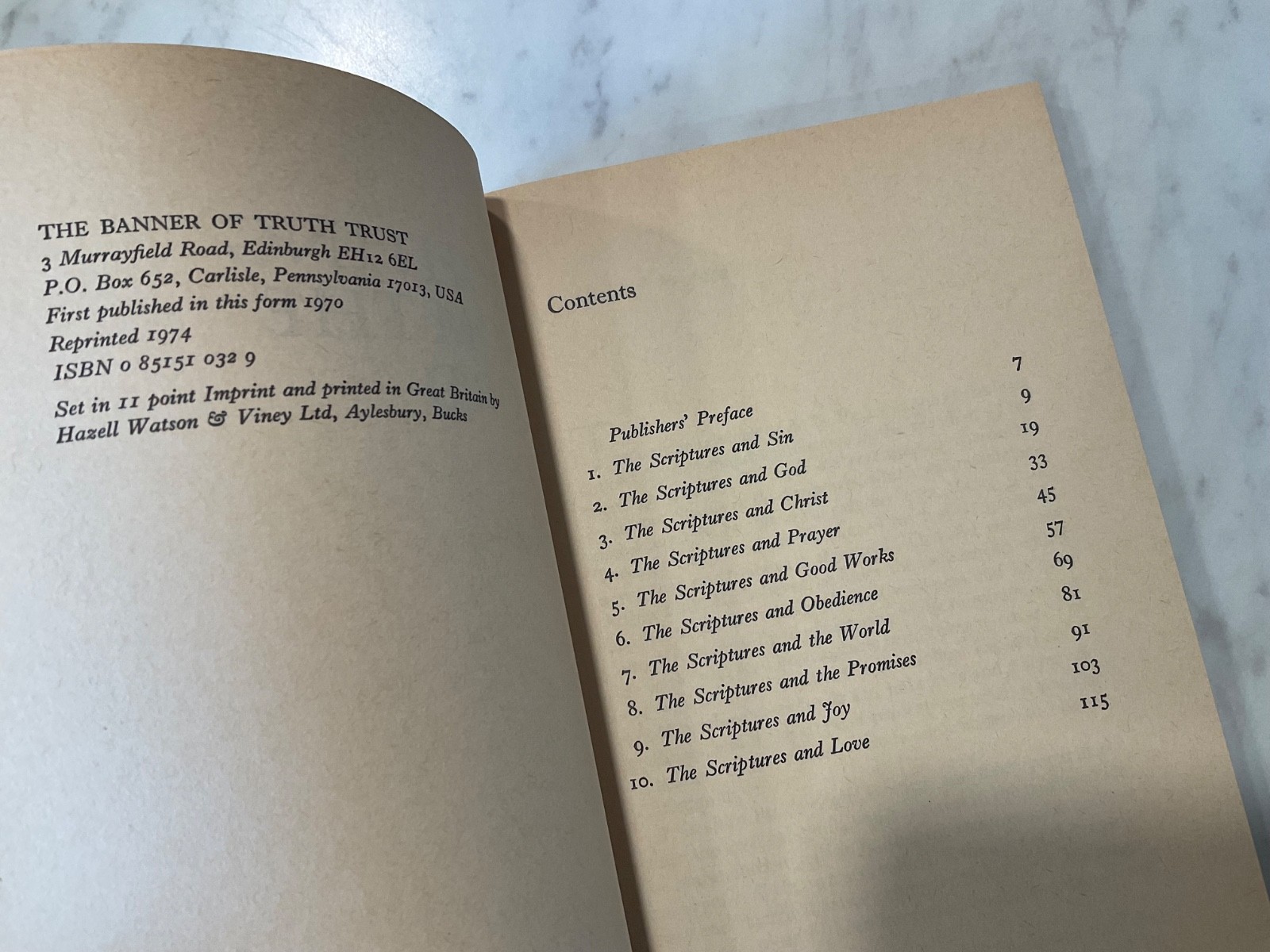 Profiting from the Word by A. W. Pink Banner of Truth G