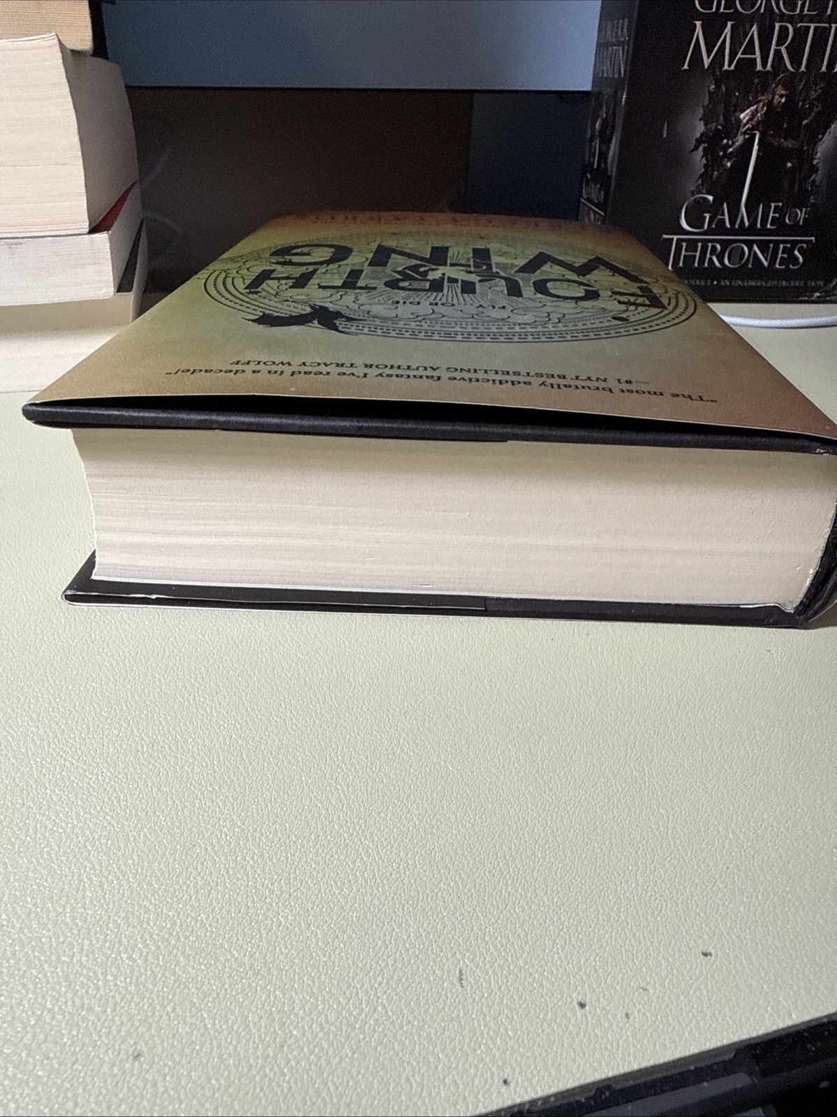 Fourth Wing by Rebecca Yarros, First Edition Good