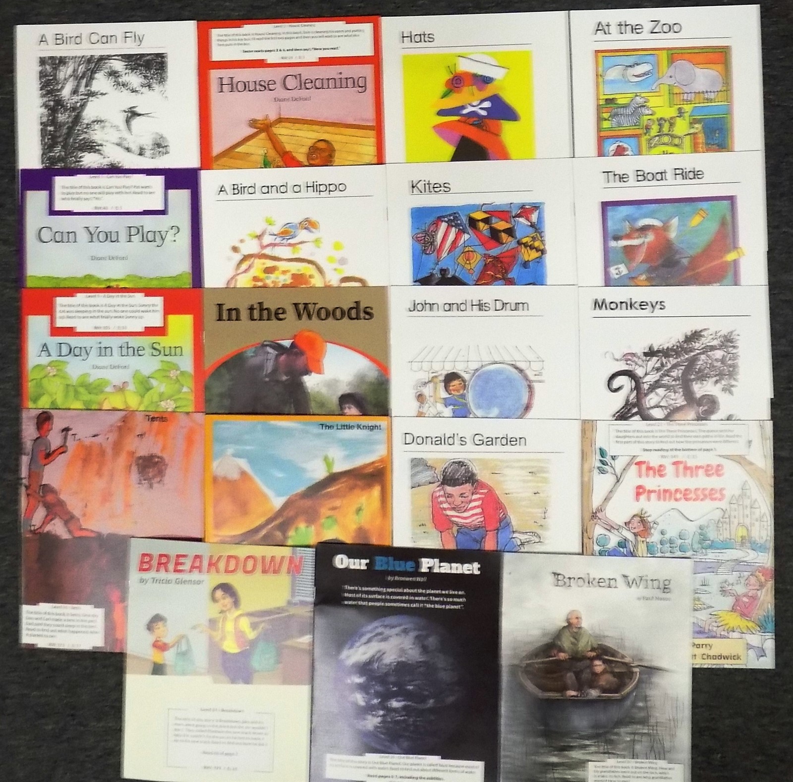 Lot of 20 Small Booklets that are short bookets, 4 to 10 pages for early readers