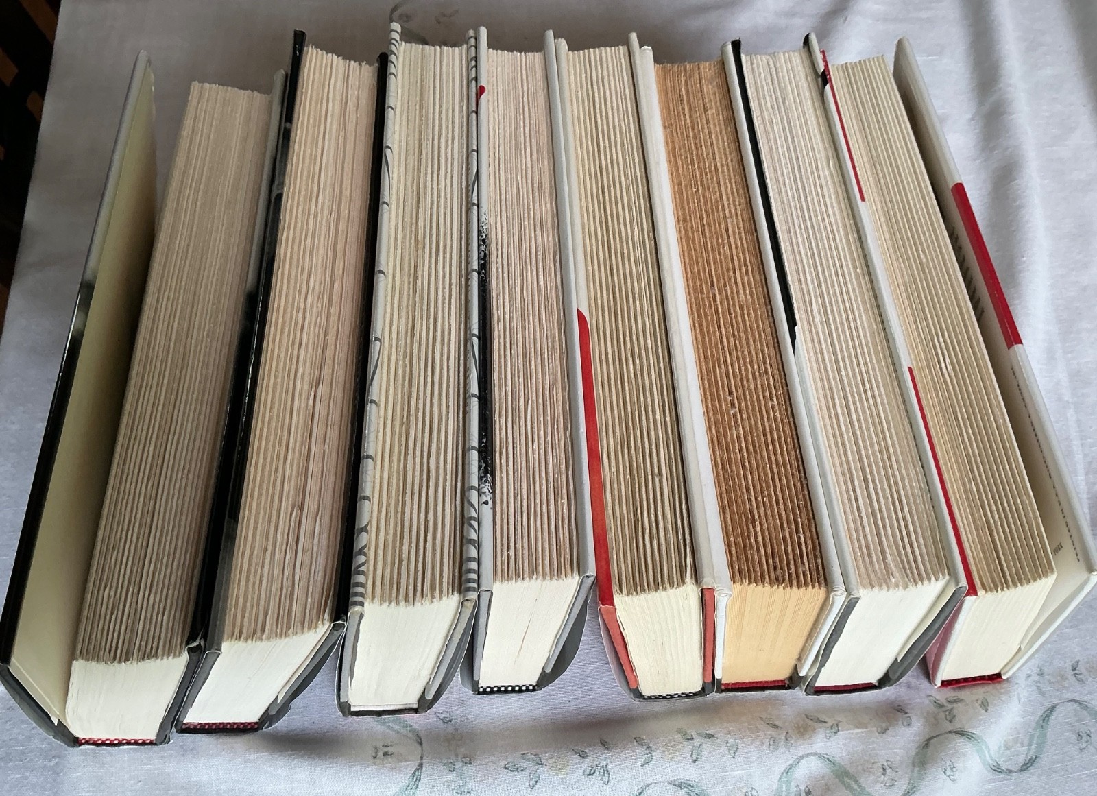 20% Price Drop! Lot of 8 Collection Michael Crichton HC/DJ Hardcover 1st Edition