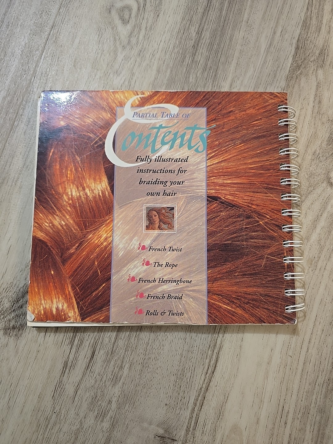 KLUTZ Hair A Book of Braiding and Styles Anne Akers Johnson Vtg Guide How To