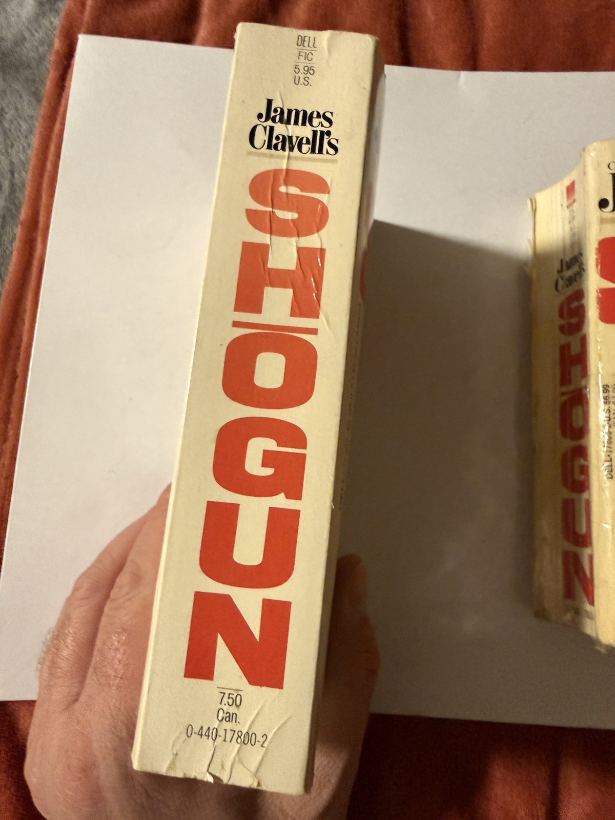 James Clavell’s Shogun Paperback Books Lot Of 2