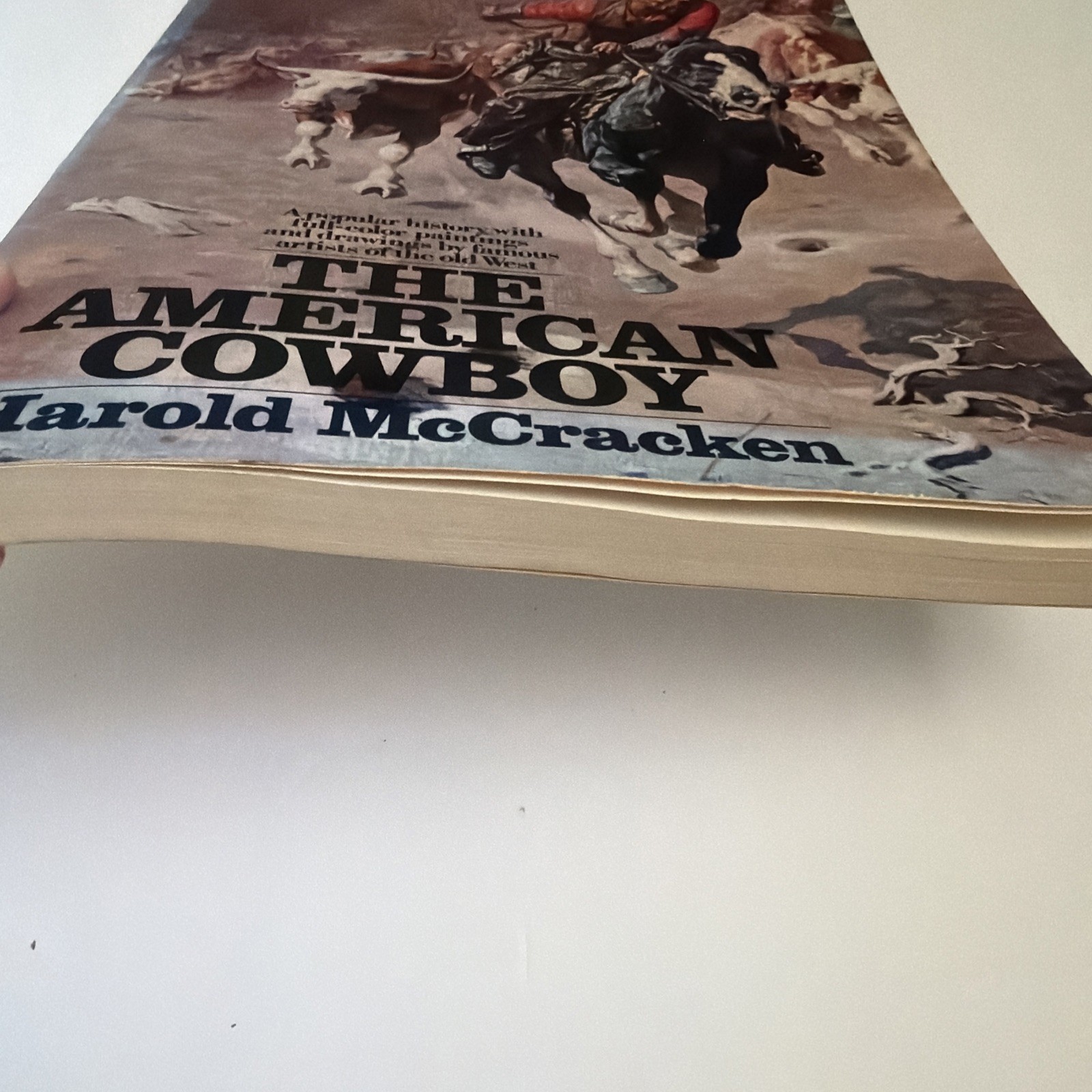 The American Cowboy by Harold MCCRACKEN History Art Drawings PB 1973