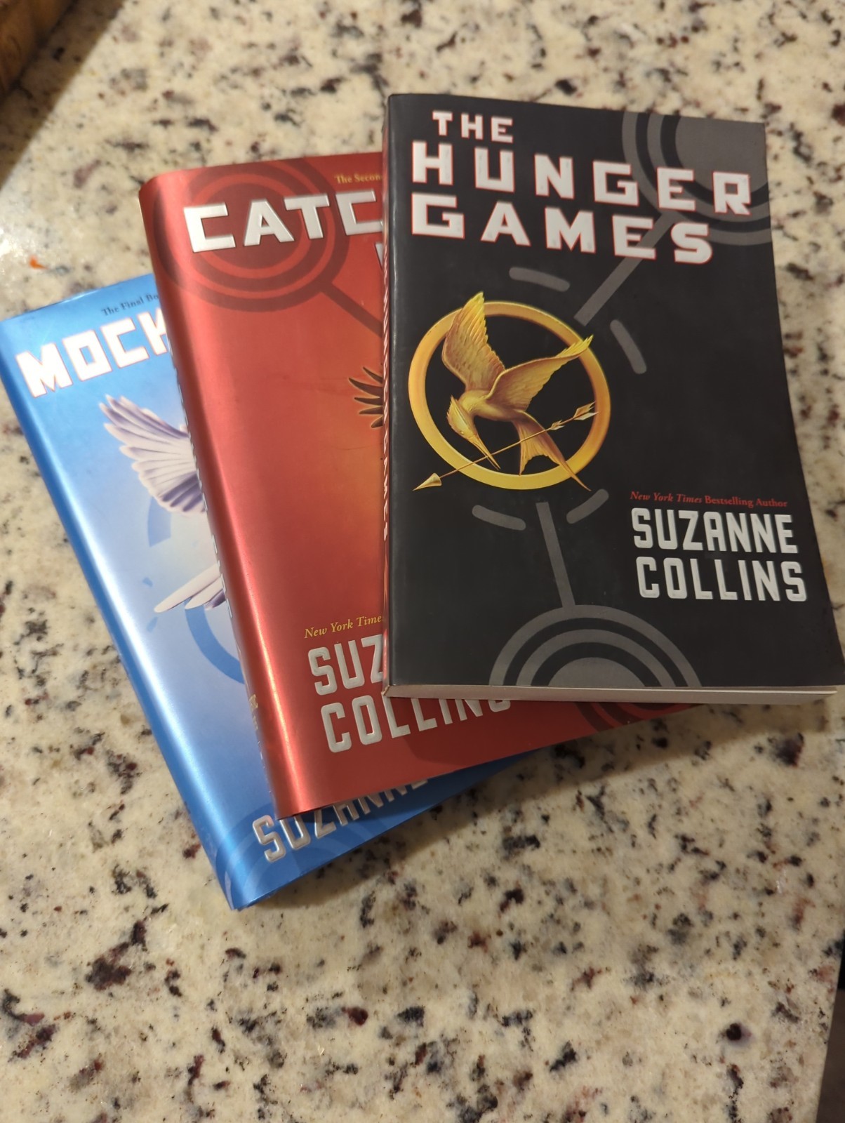 The Hunger Games Trilogy Book Set By Suzanne Collins Hardcover and Paperback Lot
