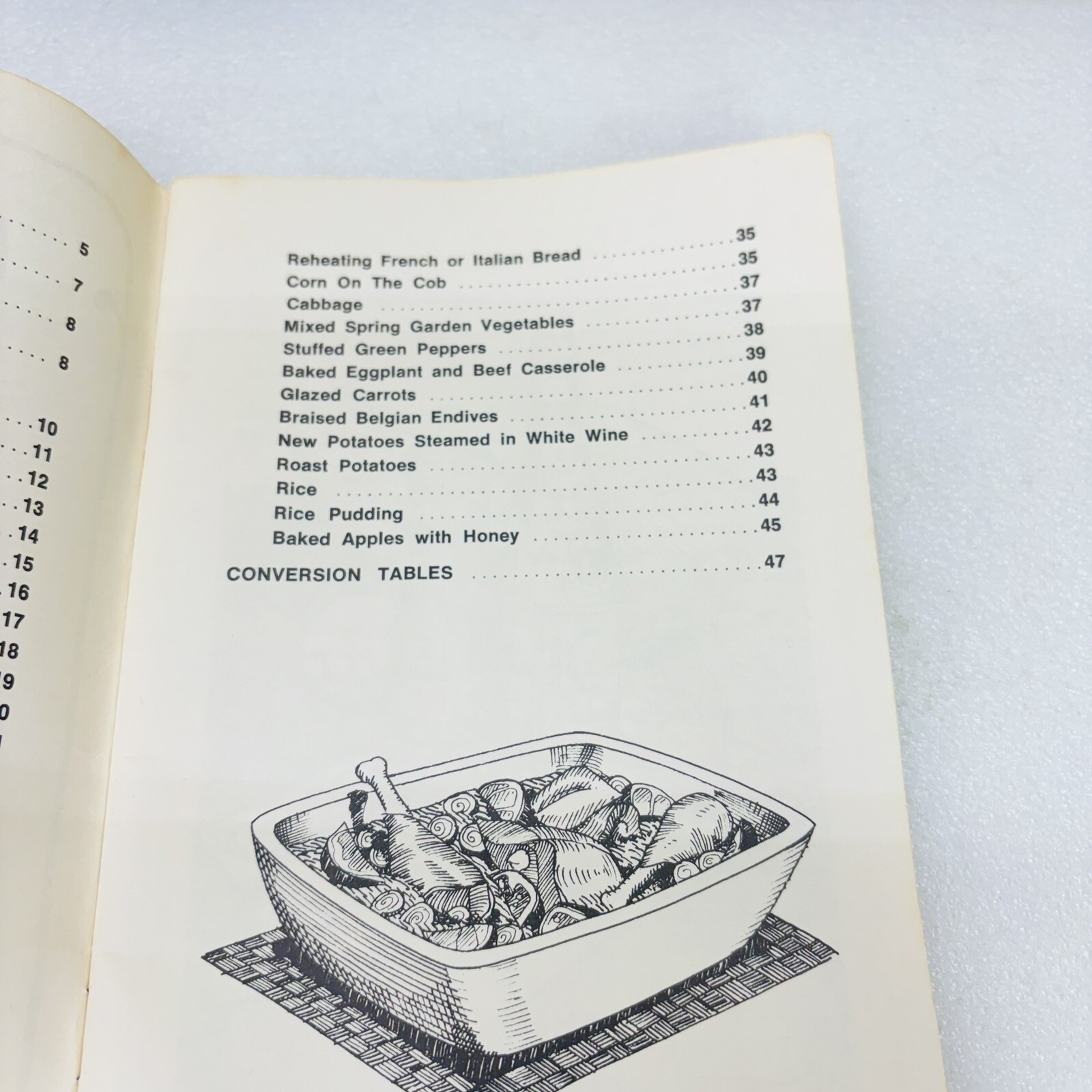 VTG‼ Cooking in Clay by Irena Chalmers 1974 Booklet Potpourri Press • GUC‼