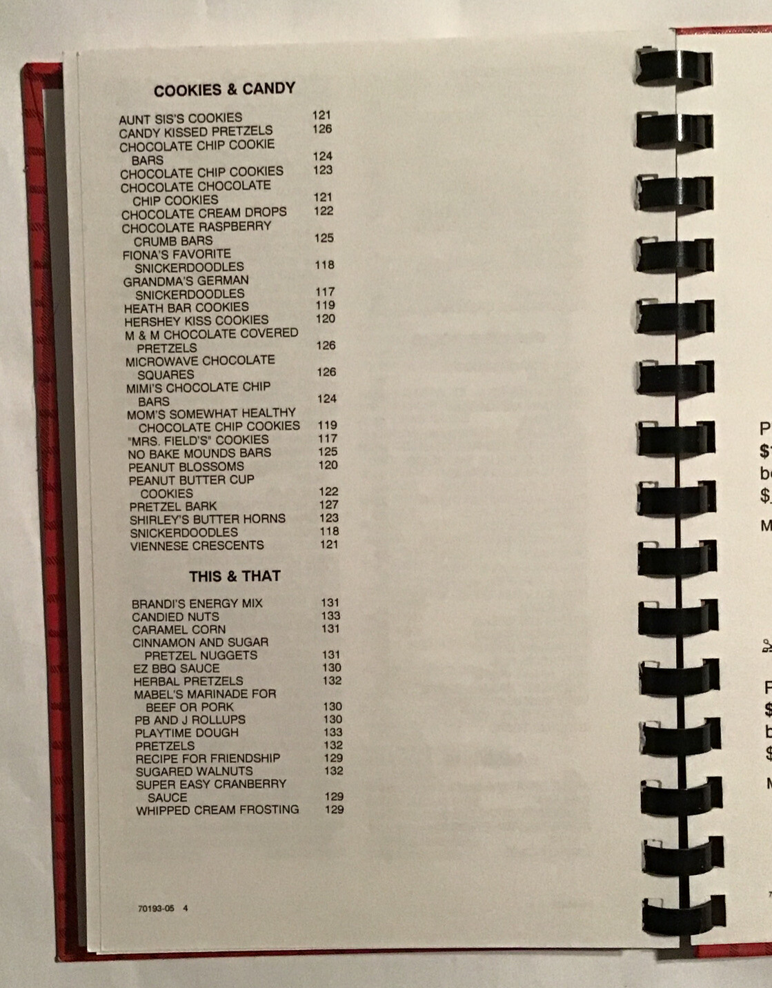 Grade A+ Recipes Fundraiser Cookbook From Ross Elementary School 2006 134 Pages