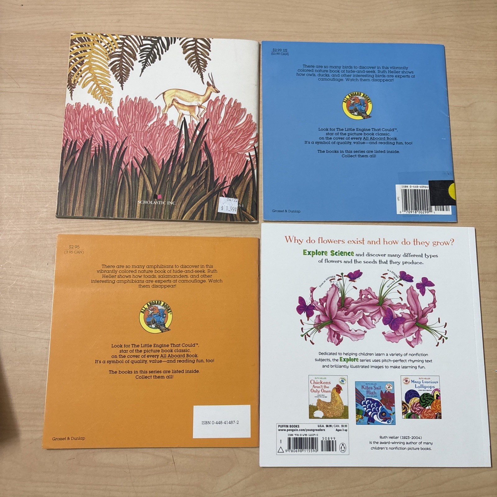 Lot 18 Ruth Heller Picture Books How to Hide Adverbs Nouns Pronouns Adjectives