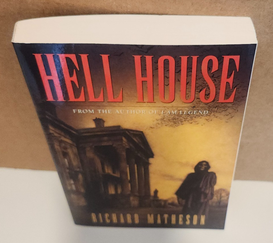 ✌️Hell House : RICHARD MATHESON: 1ST ED.,10/1999, TPB, TOR BOOK, NEW