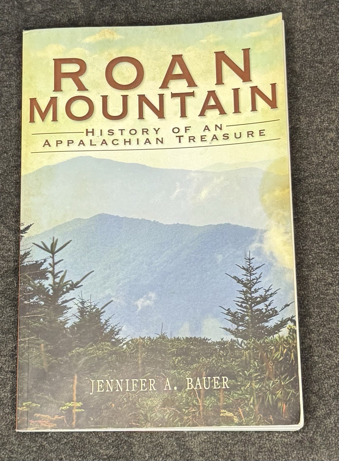 Roan Mountain History of an Appalachian Treasure Bauer 2011 PB 191 Pages