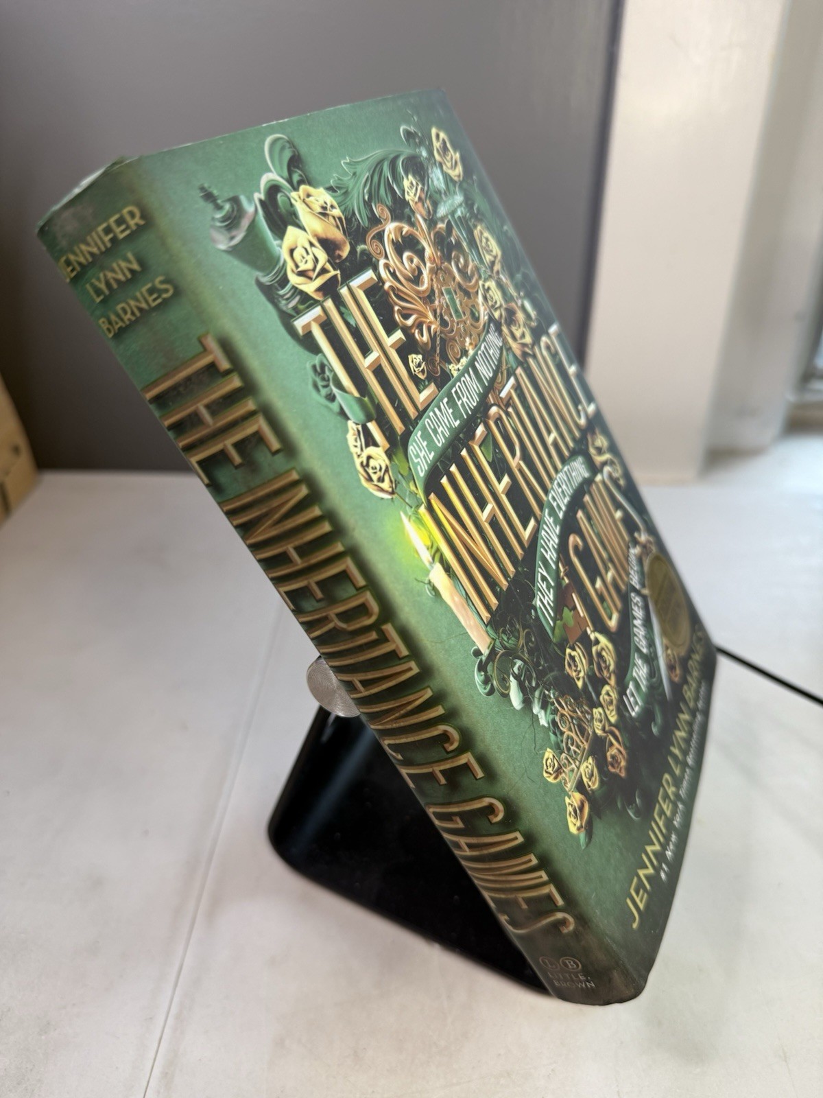 The Inheritance Games by Jennifer Lynn Barnes Hardcover Book