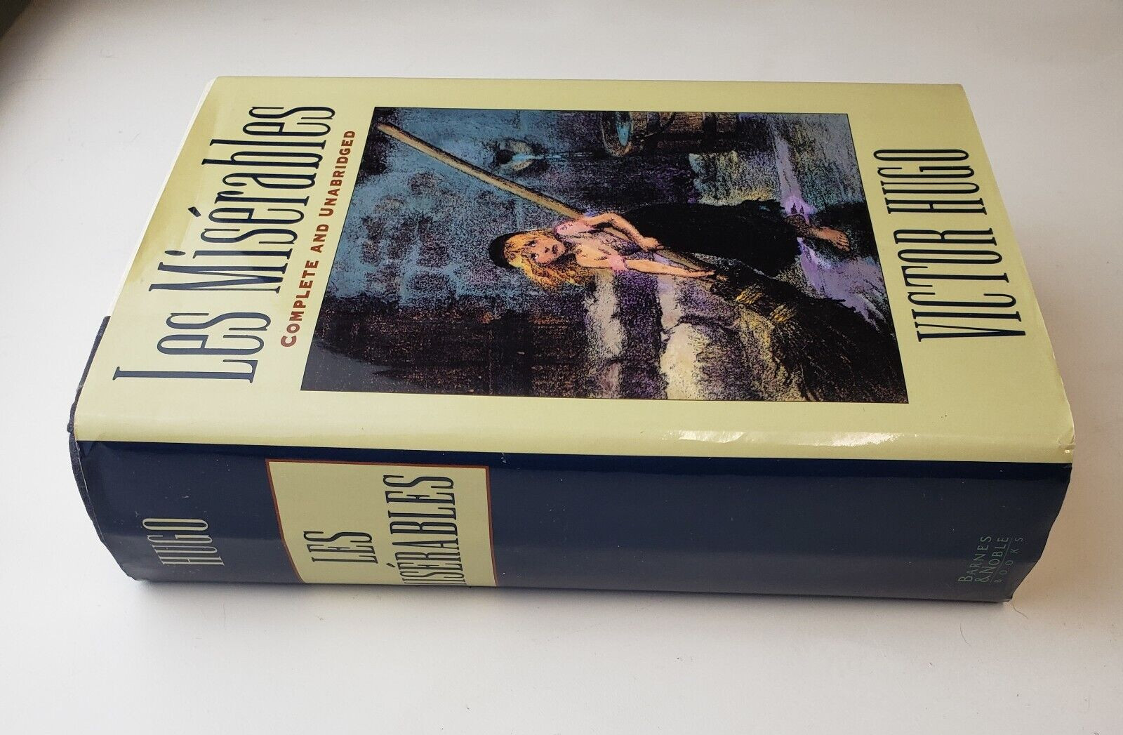 Les Misérables Victor Hugo Hardcover 1996 Unabridged Dust Jacket Classic Novel