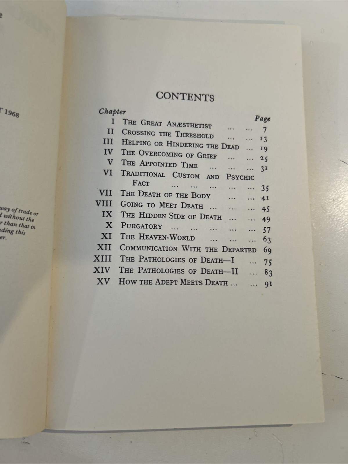 THROUGH THE GATES OF DEATH, Dion Fortune, Paperback Seventh Impression 1982