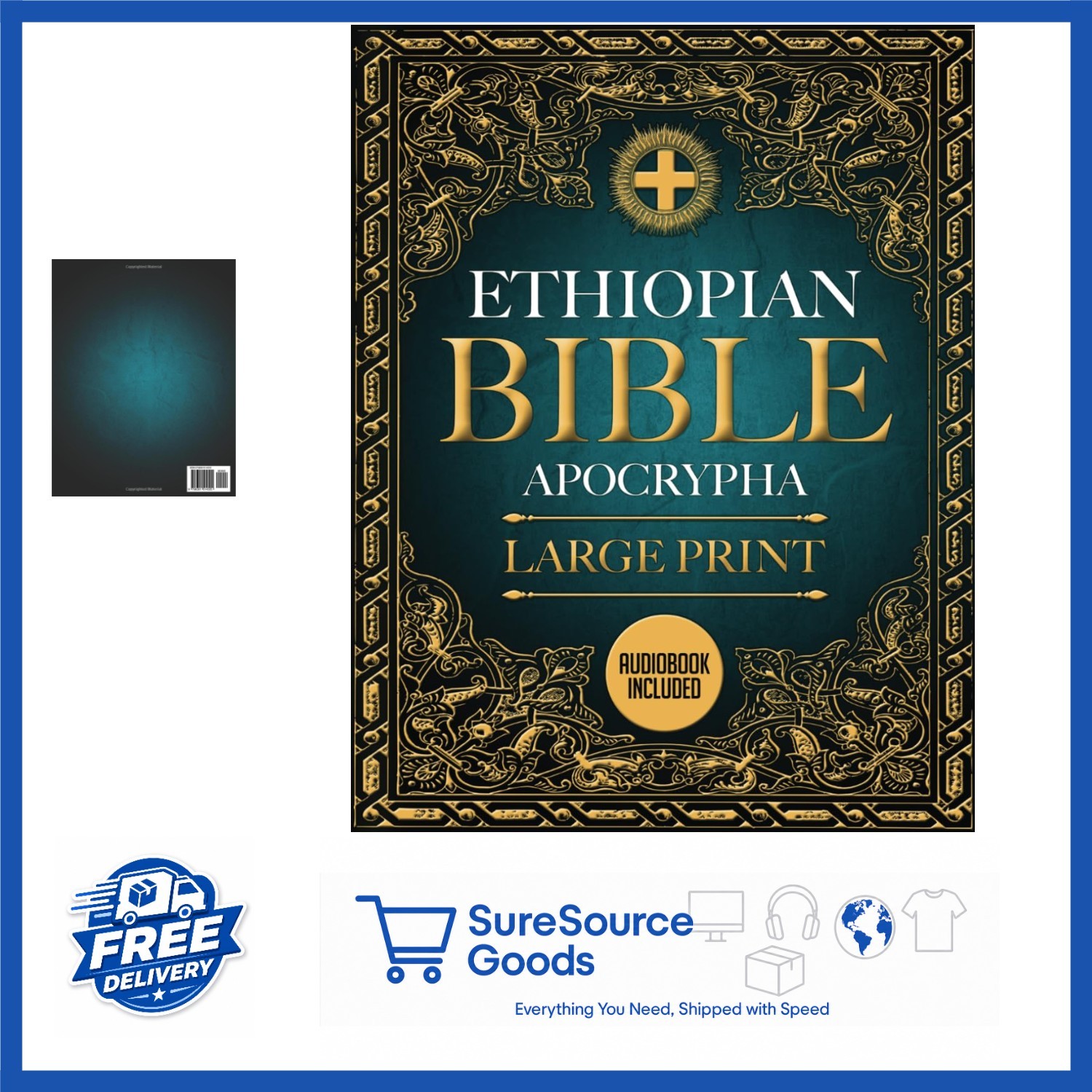Complete Ethiopian Bible in English LARGE PRINT 420 Pages Rejected Scriptures
