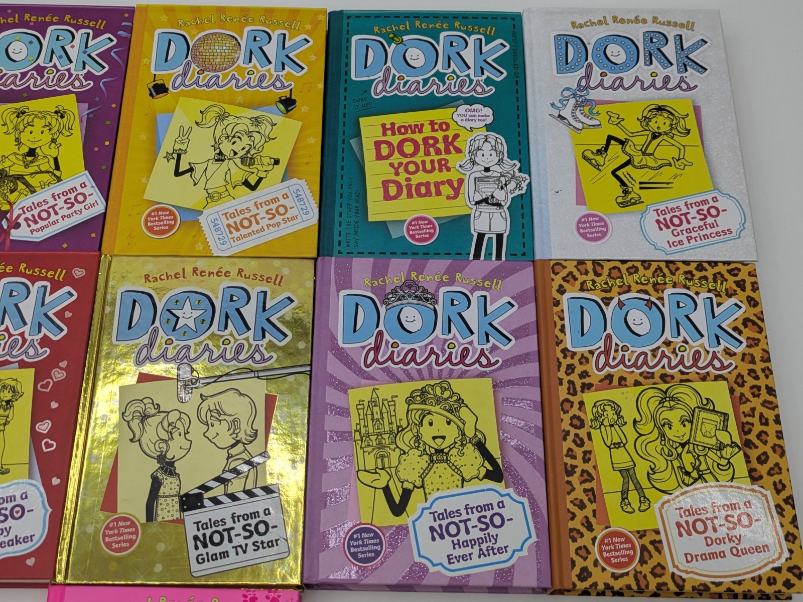 Dork Diaries Squee-Tastic Collection Books 1-10 + 3 1/2 Rachel Renee Russell 11