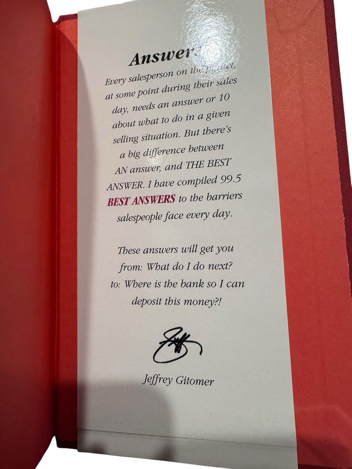Lot of 5 Jeffrey Gitomer sales strategy books. Little Red,Green,Yellow & Gold +1