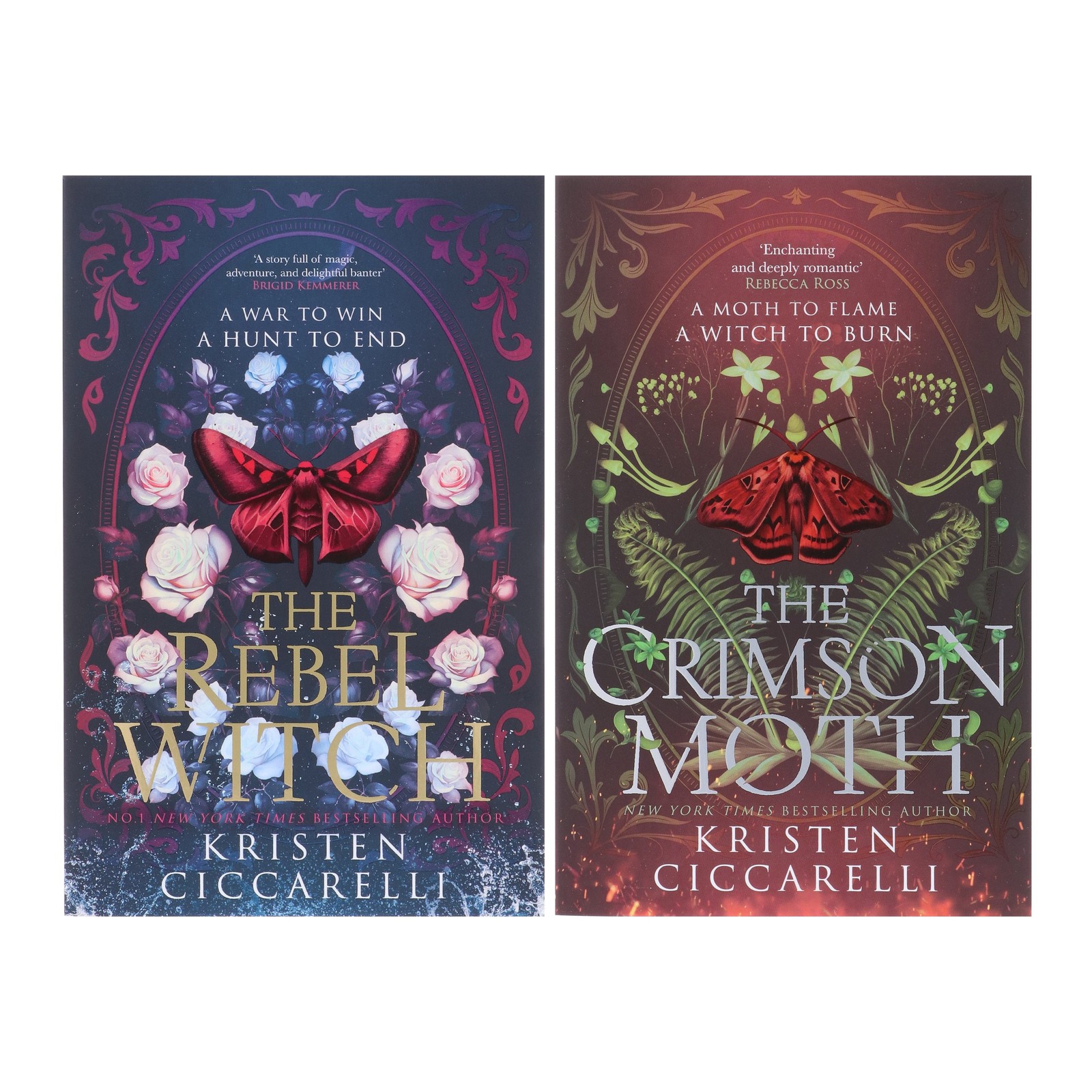 The Crimson Moth Series 2 Books Set by Kristen Ciccarelli – Fic – PB