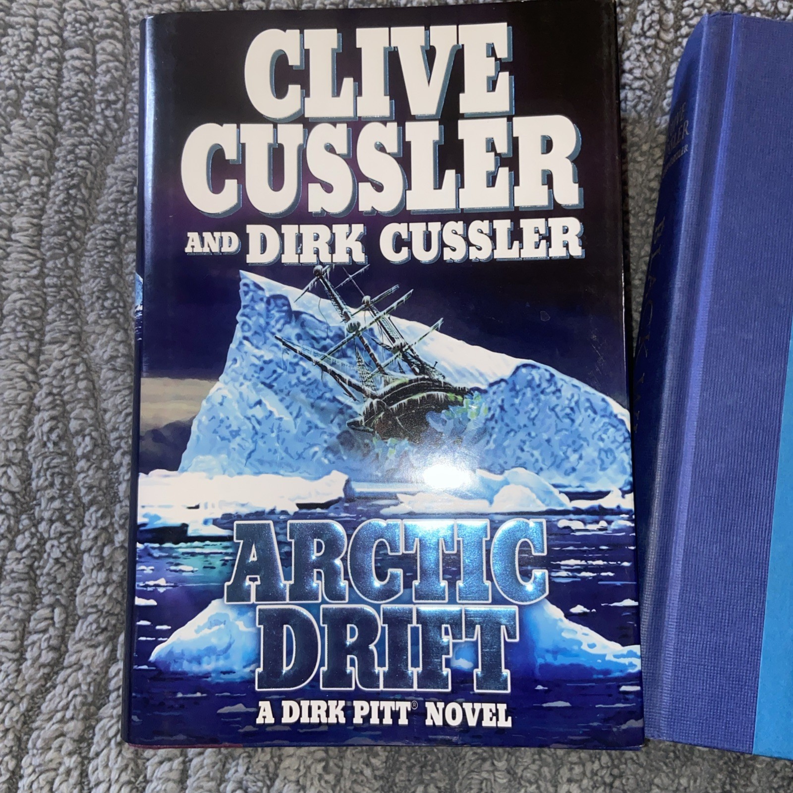3 Novels By Clive Cussler & Jack Du Brul Plague Ship, Artic Drift, Black Wind