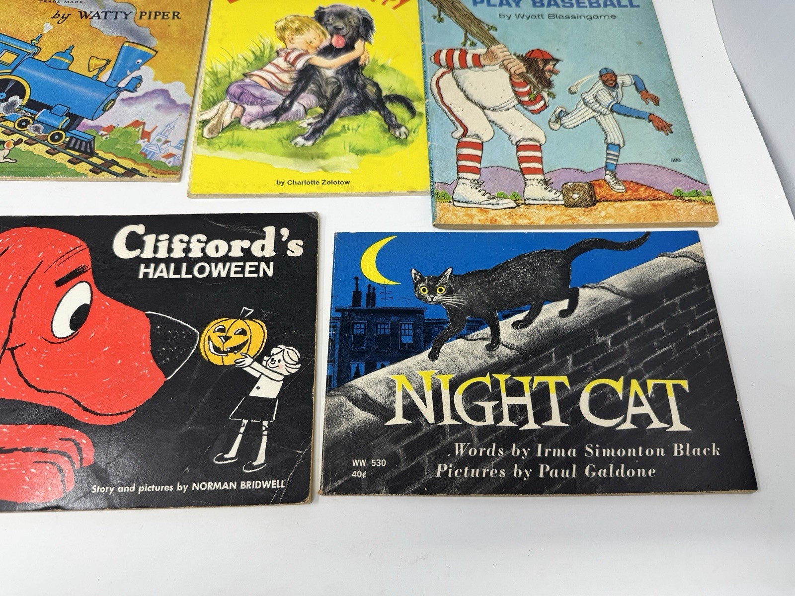 10 Childrens Books VTG 60s-70s Lot Scholastic Troll Xerox Golden Press Readers