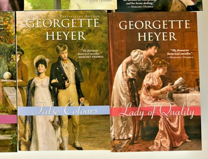 Georgette Heyer Books – Choose Your Book – Regency Romance Paperback Pick Title