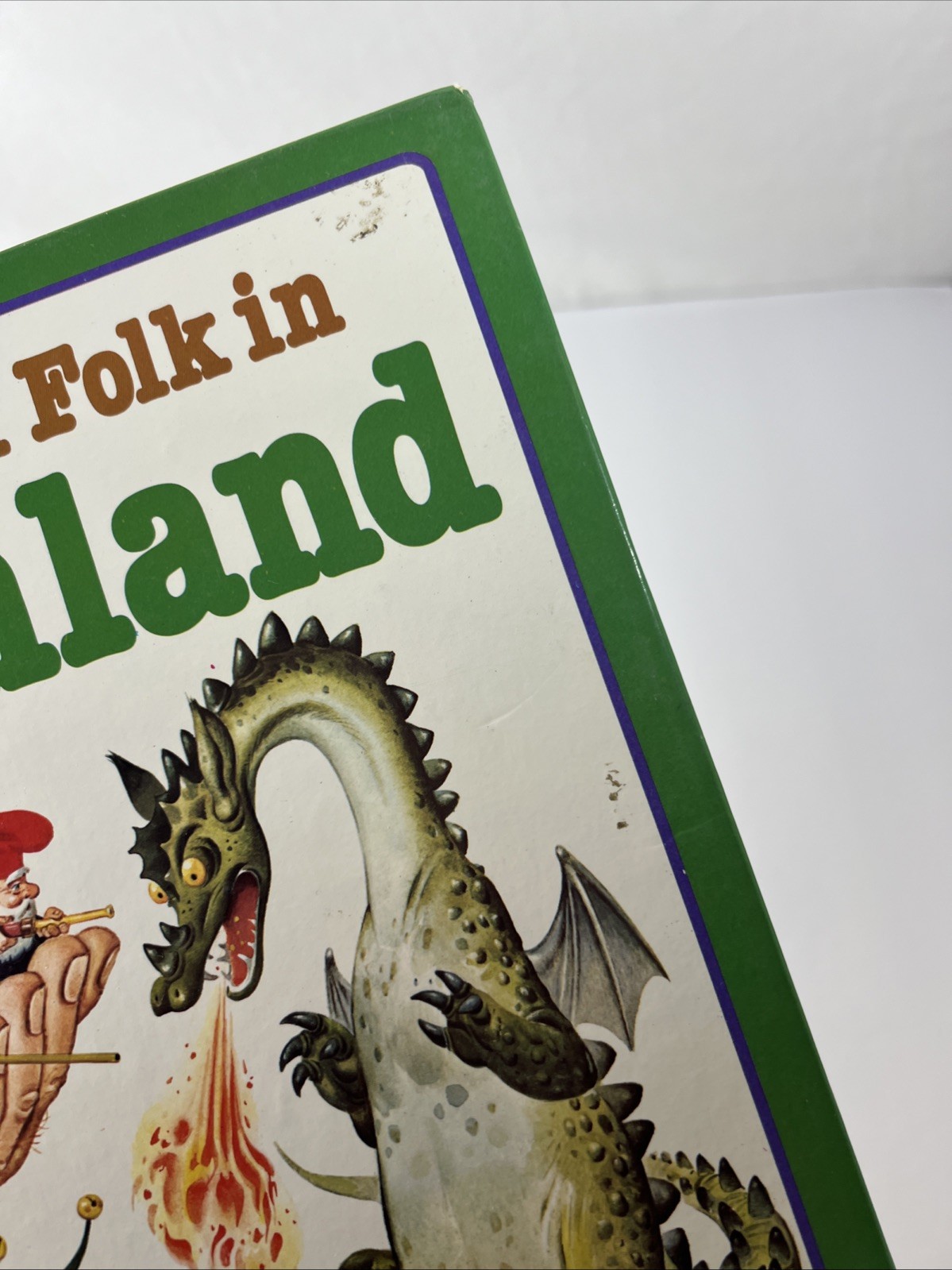 Set of 5 – The Woodland Folk Books – Gnomes Elves Fairies Dragons – Tony Wolf