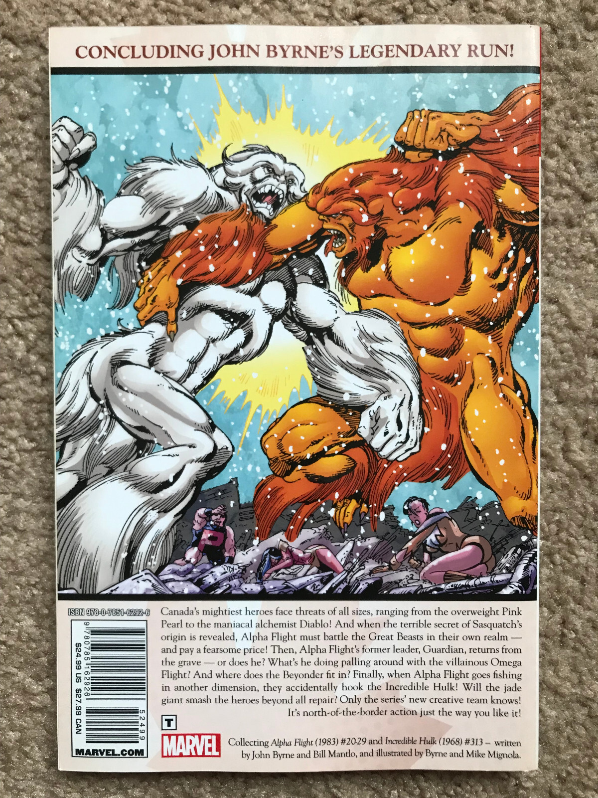 ALPHA FLIGHT CLASSIC – VOLUME 3 By John Byrne & Bill Mantlo