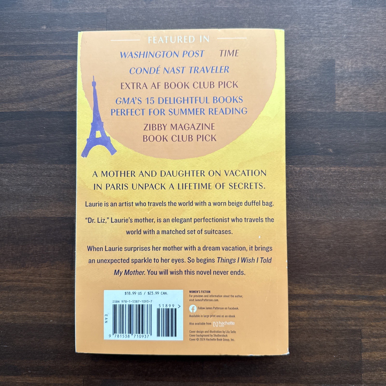 Things I Wish I Told My Mother : A Novel by James Patterson, Susan DiLallo…