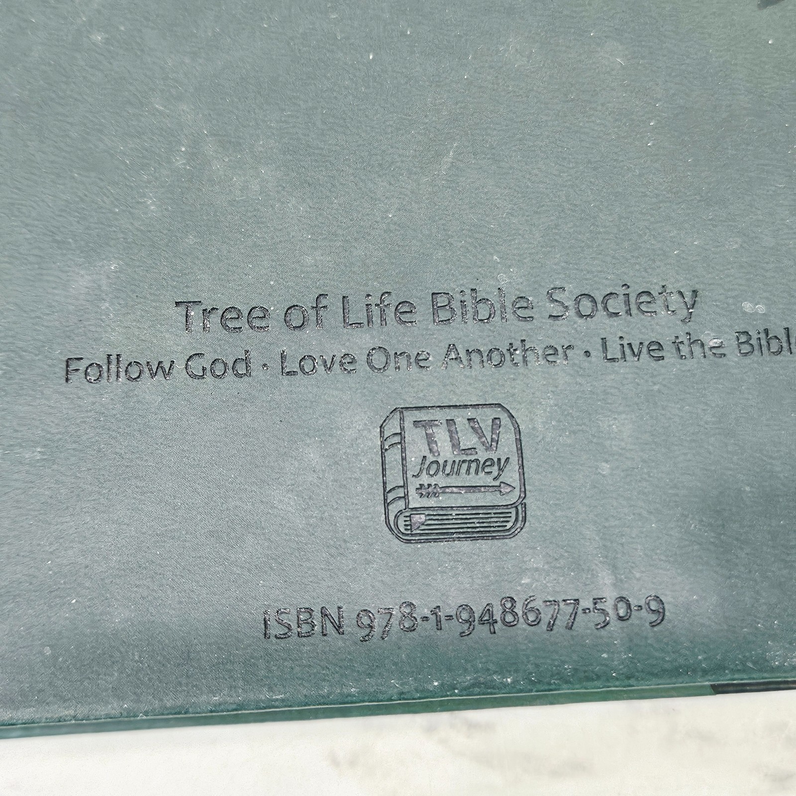 Messianic Jewish Family Bible Tree of Life Version TLV Gold Gilt Dark Green Tabs