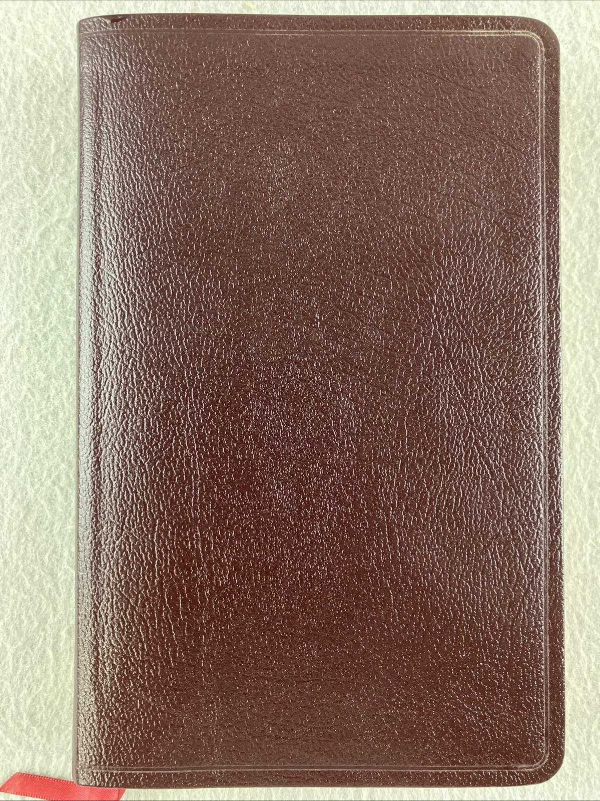 NIV, Thinline Reference Bible, Bonded Leather, Burgundy, Red Letter Edition