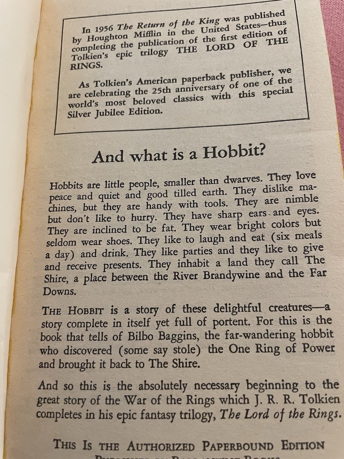J.R.R. Tolkien Hobbit & Lord of the Rings Gold Slipcase Set Ballantine 1981 LOTR