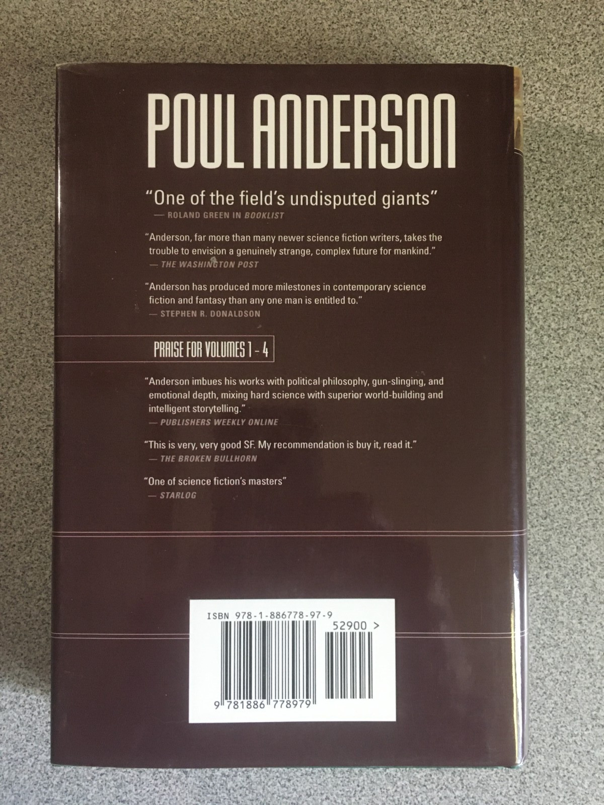 Complete Set: The Short Fiction of Poul Anderson Volumes 1-7, NESFA Press