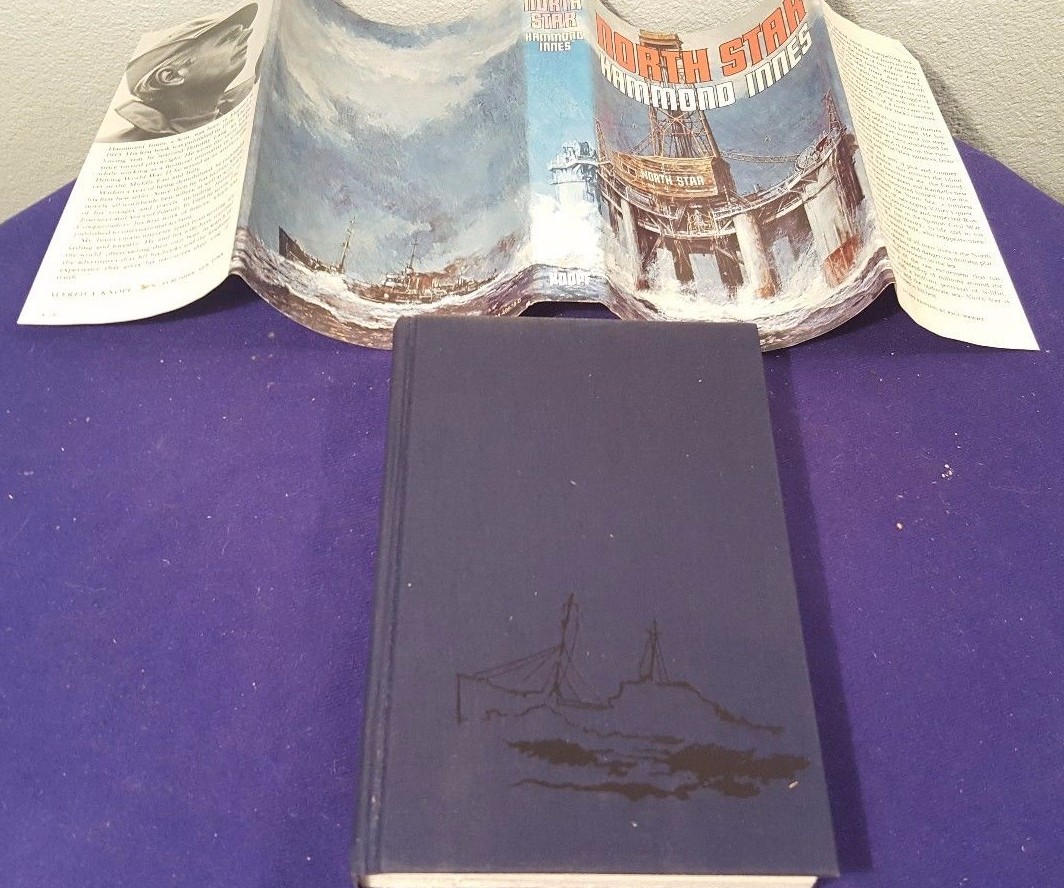 1975 NORTH STAR Hardcover Book by HAMMOND INNES 1st American Edition