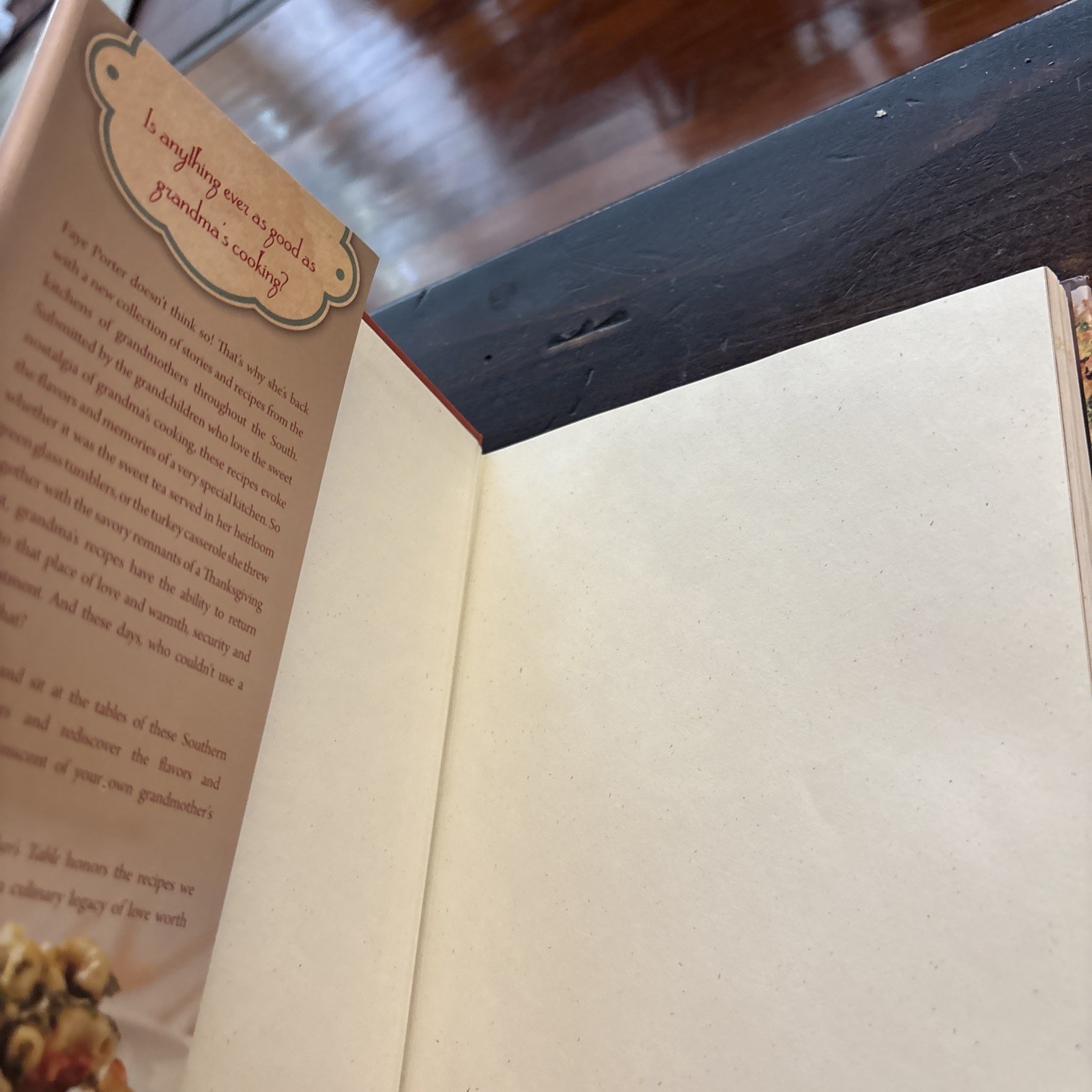 At My Grandmother’s Table : Heartwarming Stories and Cherished Recipes from the