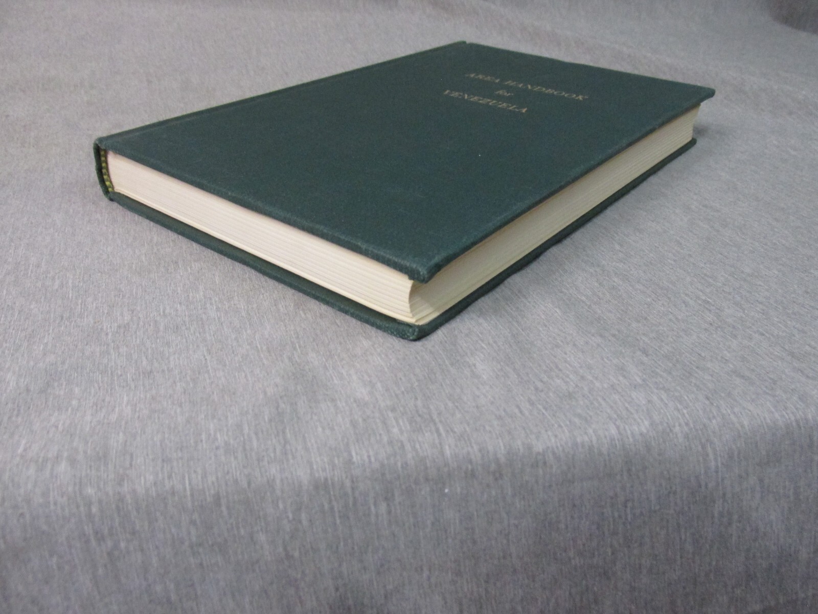 AREA HANDBOOK FOR VENEZUELA 1977 DA PAM 550-71 Hardback