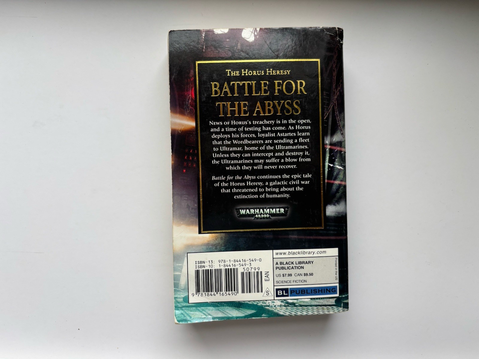 Battle for the Abyss by Ben Counter (2008, Mass Market)