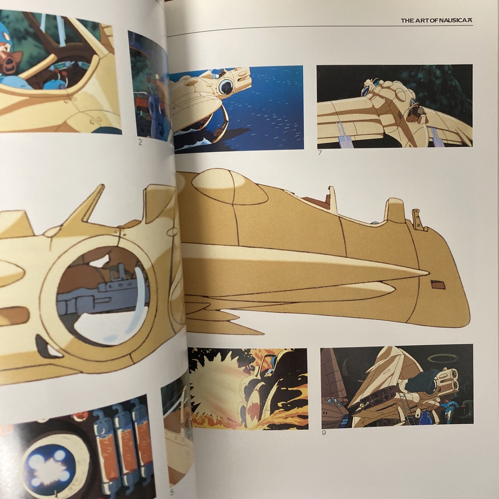 THE ART OF NAUSICAA Hayao Miyazaki Art Book Illustration