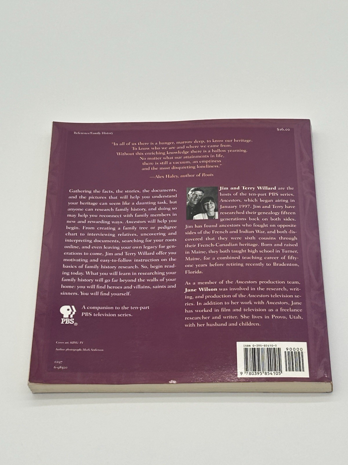 Ancestors: A Beginners Guide to Family History and Genealogy Vtg. 1997 VERY GOOD