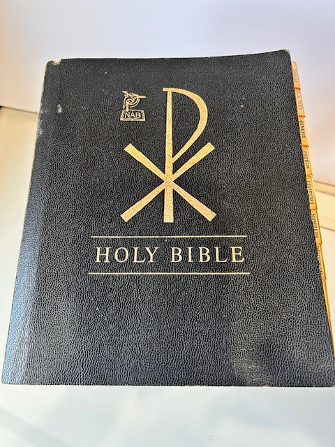 Holy Bible New American Bible NAB Catholic Press World First Edition 1970