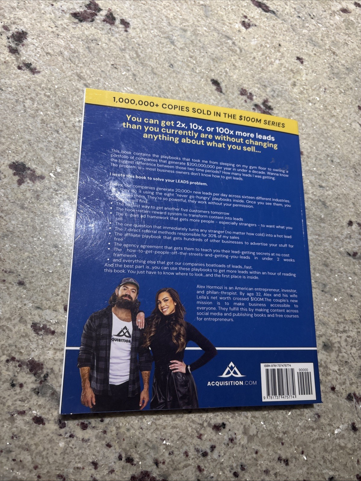 $100M Leads By Alex Hormozi Paperback