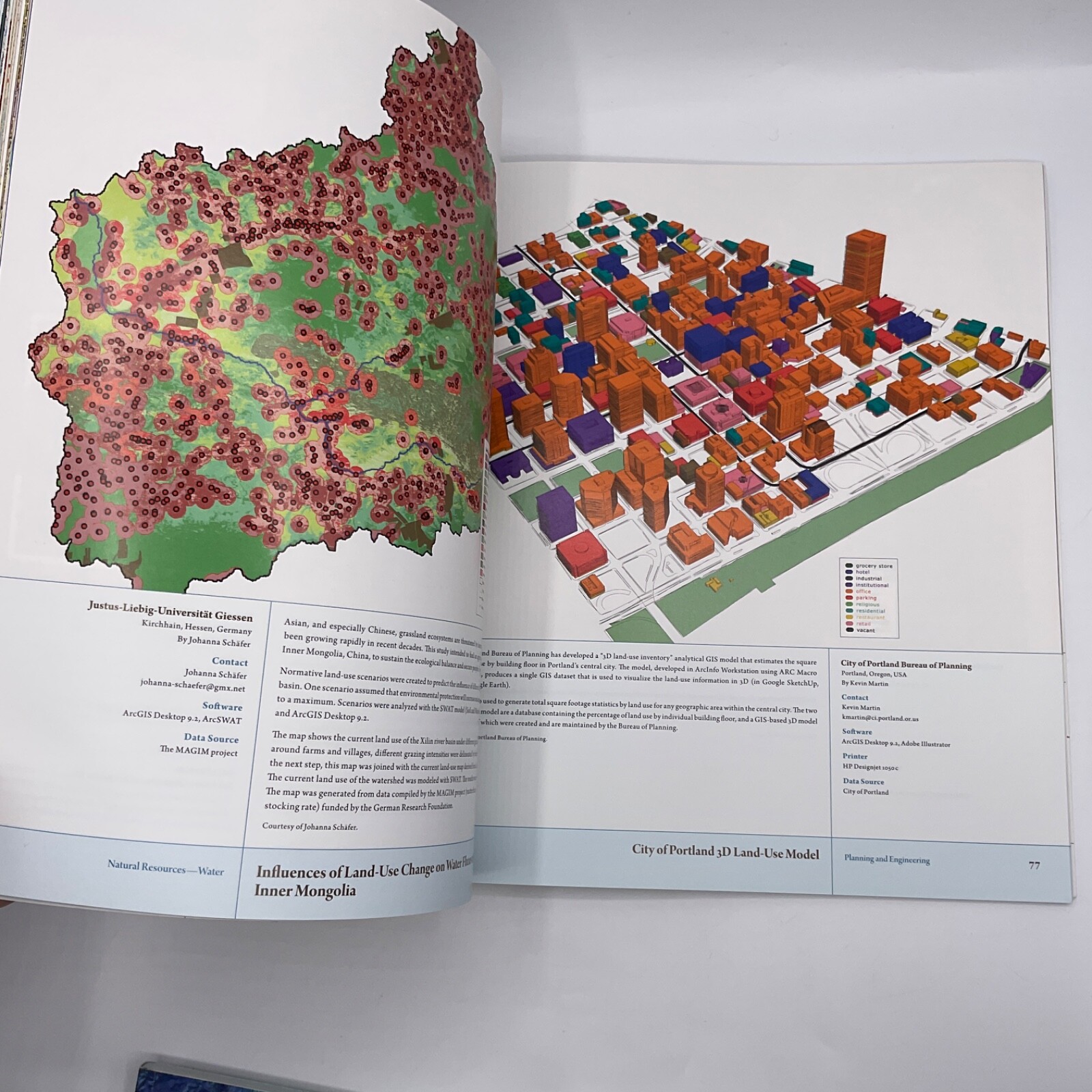 ESRI Map Books Lot of 3 Volumes #24 #29 #30 Geography Cartography Data Environme