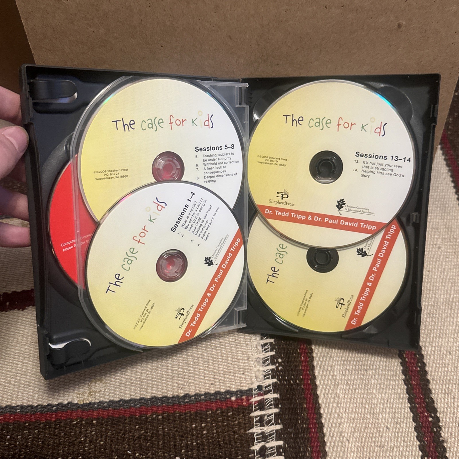 The Case for Kids by Tedd & Paul David Tripp (DVD, 2005) Christian Counseling