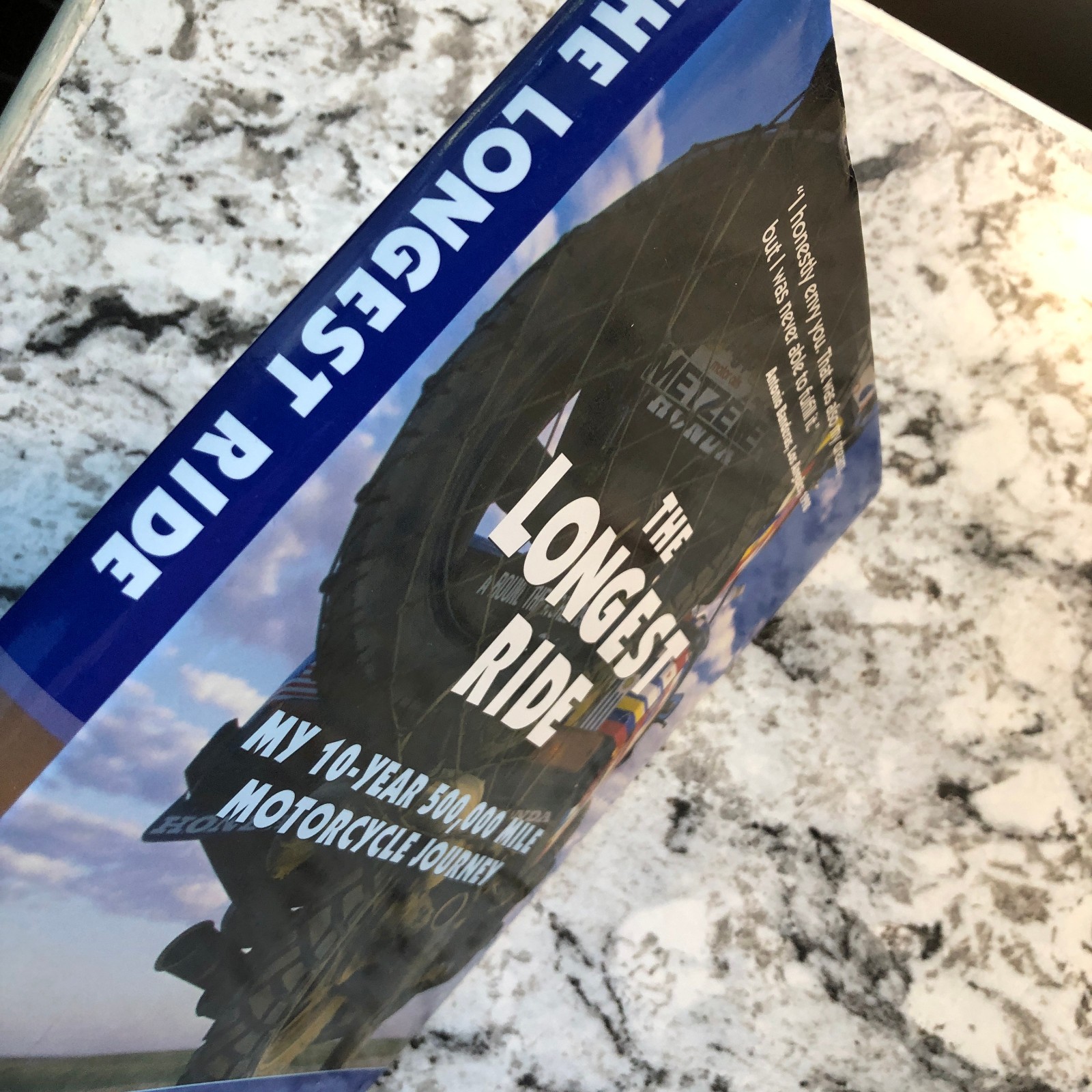 Nearly New Hardcover 2007 First Edition “The Longest Ride” by Emilio Scotto