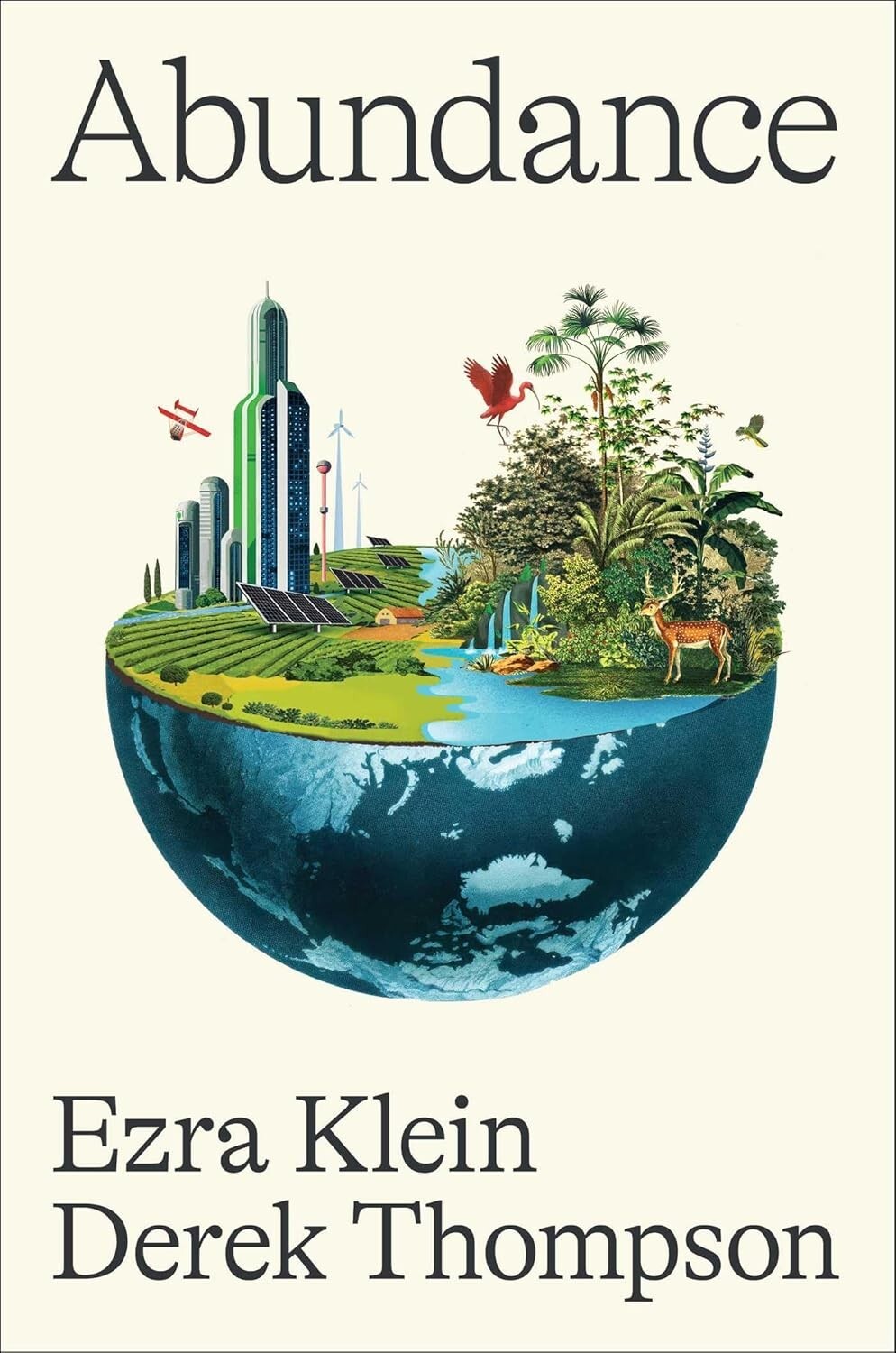 Abundance by Ezra Klein and Derek Thompson (2025, Hardcover)