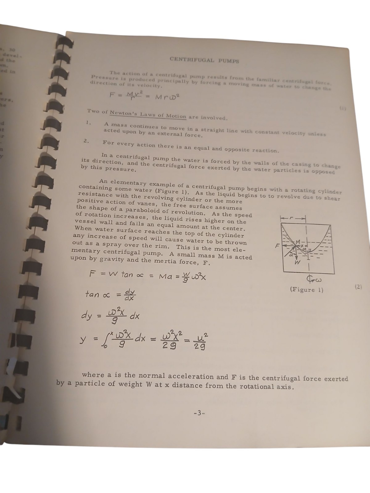 Fundamentals Of Hydraulic Machinery By H. W. Wood, Jr Paperback 1957