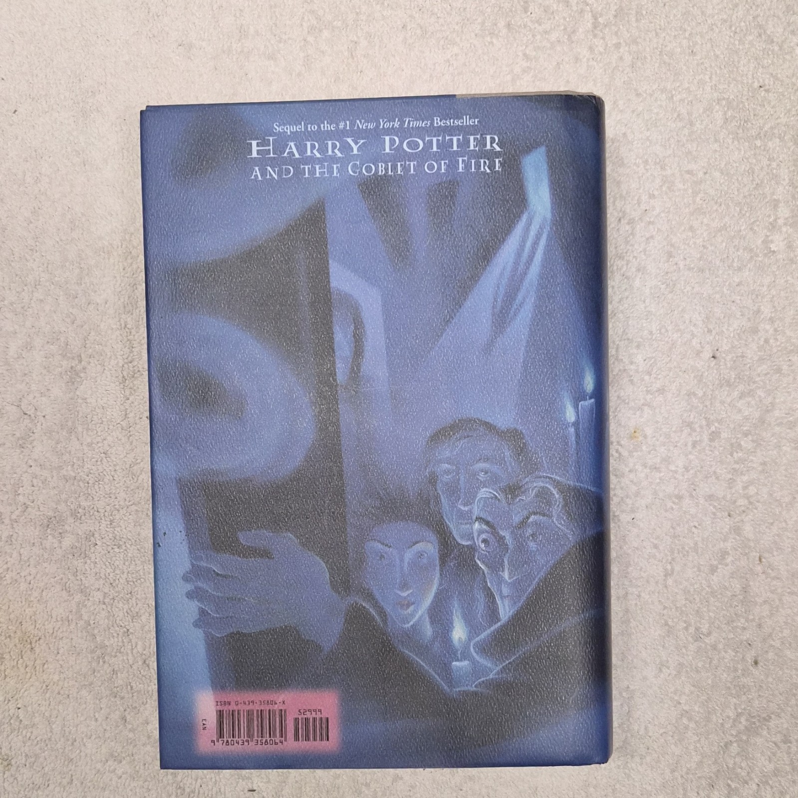 original U.S. hardcover editions of Harry Potter by J.K. Rowling