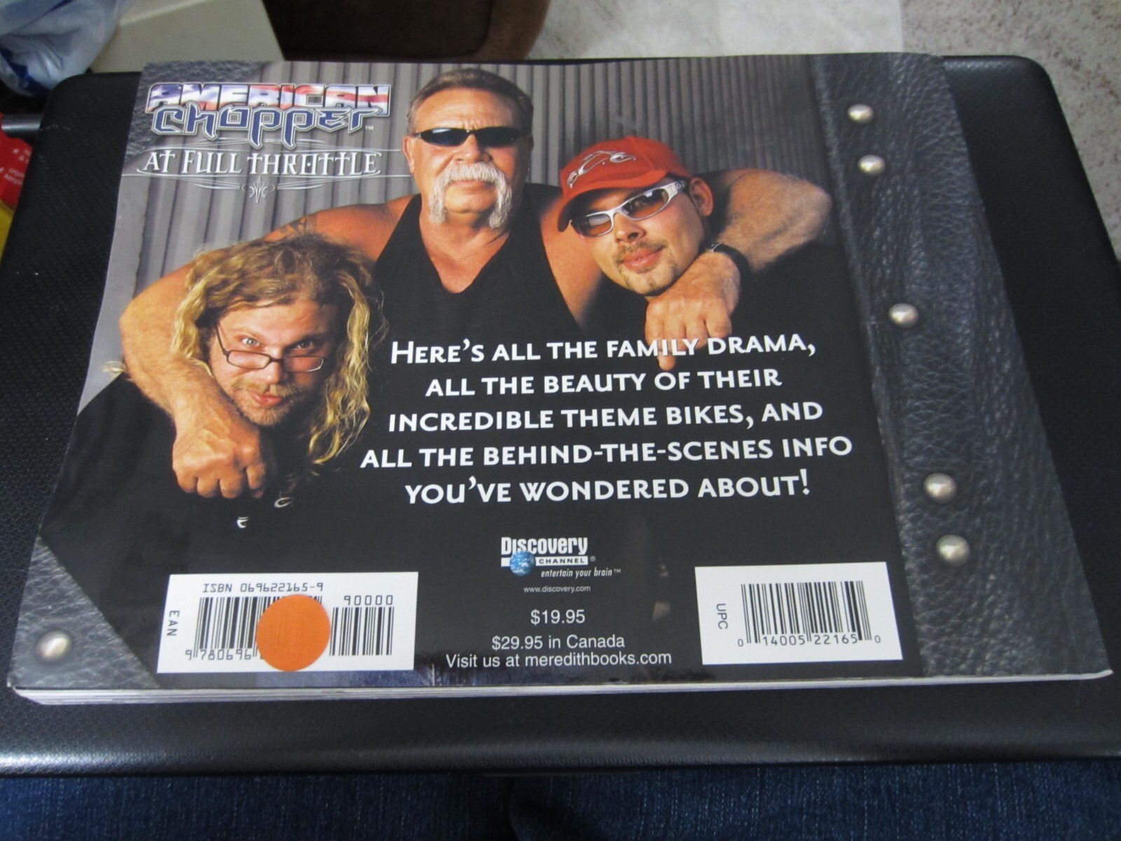 American Chopper at Full Throttle by Larry Erickson (2004, Paperback)