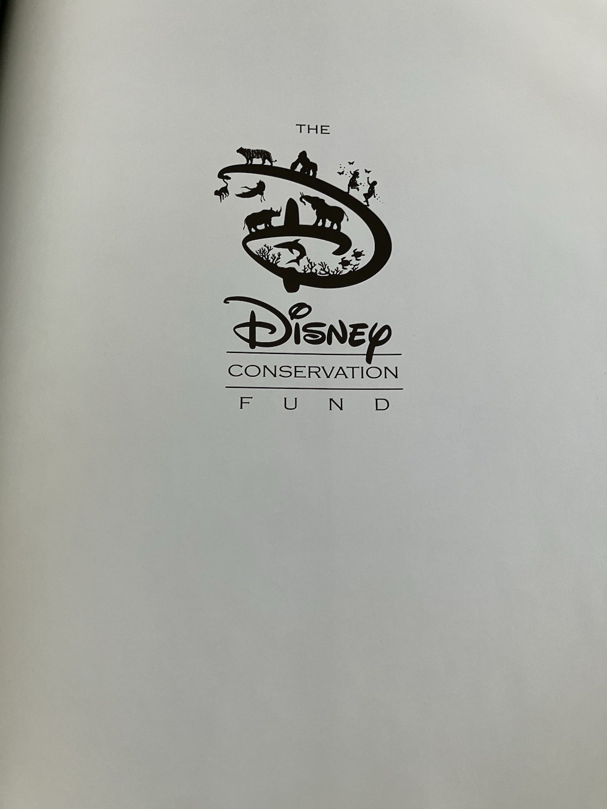Disney Enterprise Editions Conservation Fund John Baxter HCDJ 1st Edition 2016