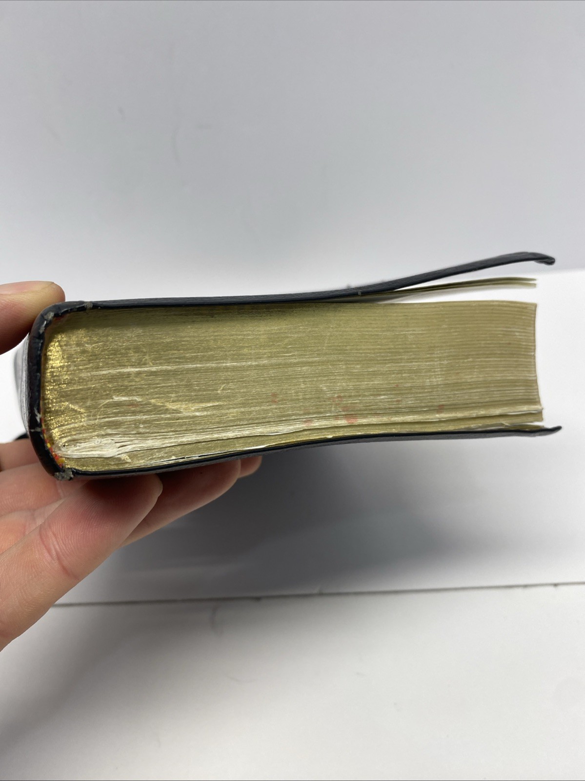 KJV HOLY BIBLE King James Version Black Large Print Thumb Index Edition