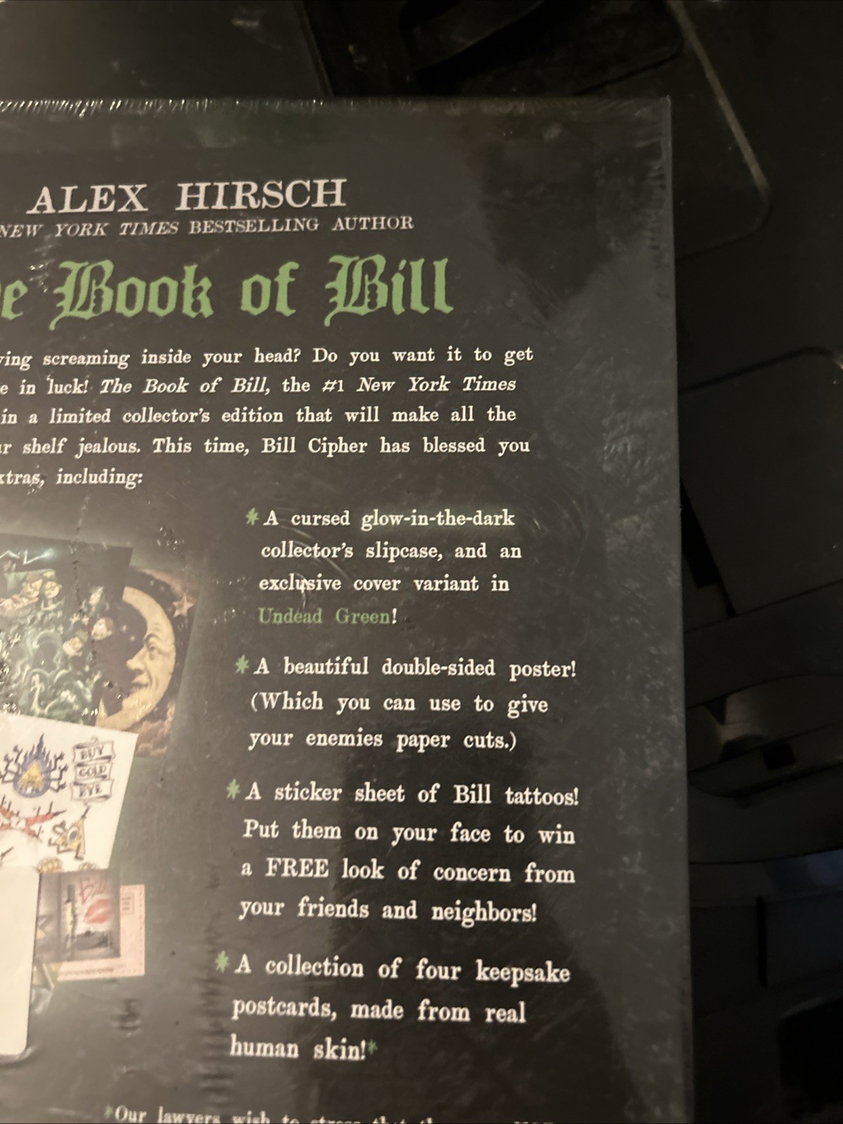 Book of Bill Limited Collector’s Edition by Alex Hirsch (2025, Hardcover) New