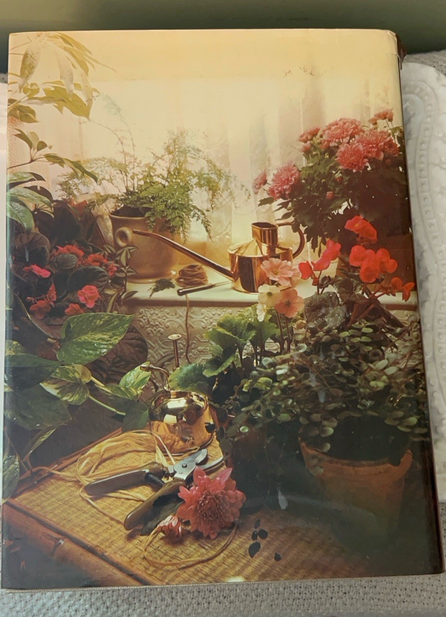 Vintage 1970s Book “The Book of Houseplants” By David Squire and Peter McHoy